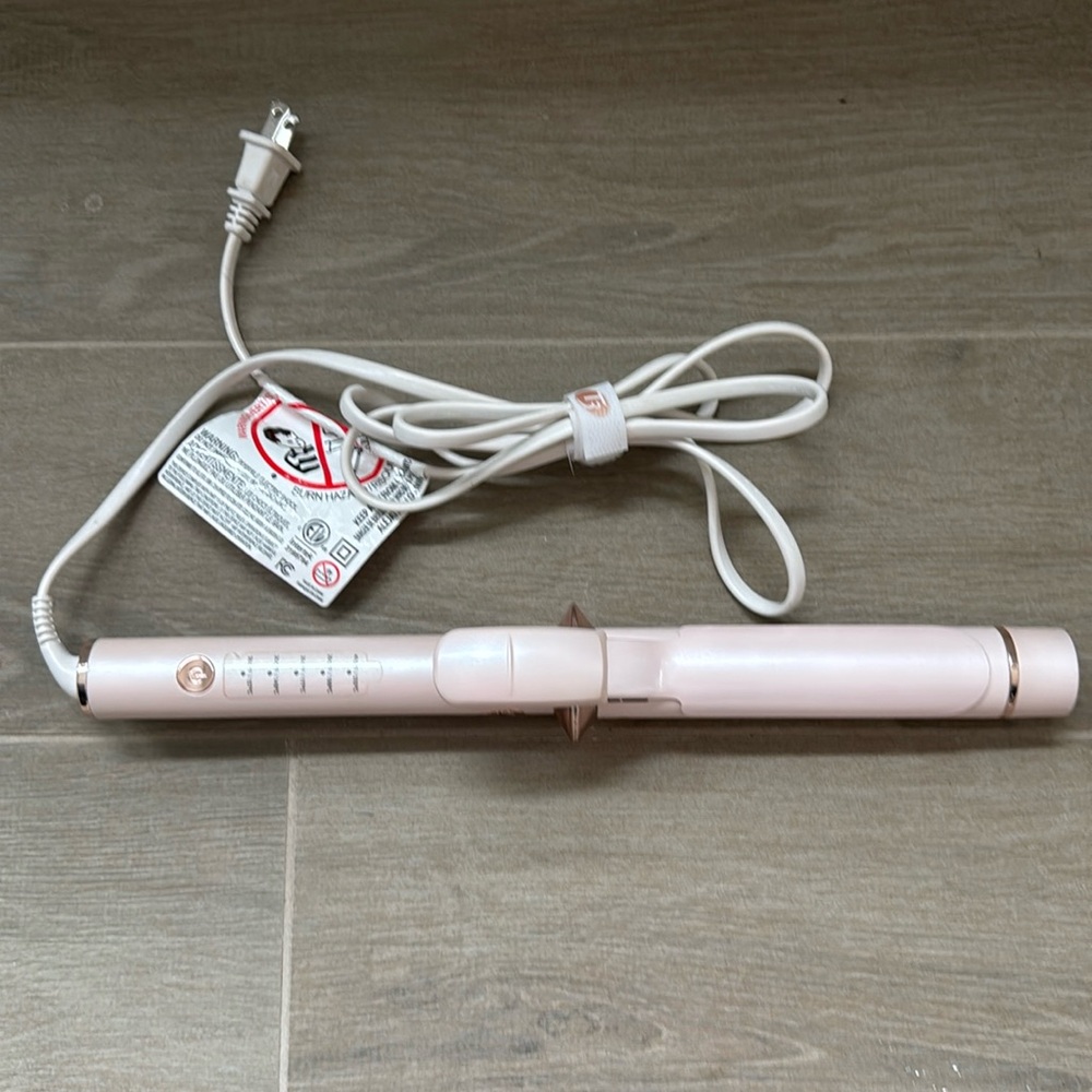 T3 Micro Singlepass Curling Iron 1.25 in- satin blush